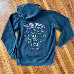 Melanie Martinez Portals Tour Rare Crew Hoodie Comfort Colors Gray M